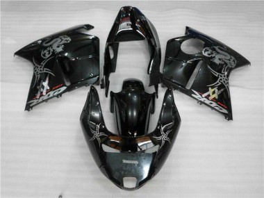 Best 1996-2007 Black Honda CBR1100XX Bike Fairing Kit UK