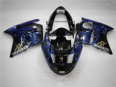 Best 1996-2007 Blue Flame Honda CBR1100XX Motorcyle Fairings UK
