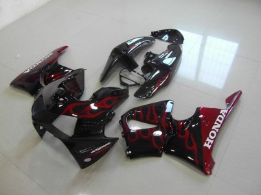 Best 1998-1999 Black Red Honda CBR900RR 919 Motorcycle Fairings Kits UK