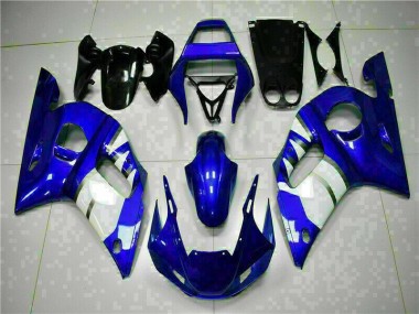 Best 1998-2002 Blue Yamaha YZF R6 Motorcycle Fairing Kits UK