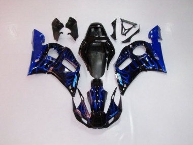 Best 1998-2002 Blue Flame Yamaha YZF R6 Motorcycle Fairings UK