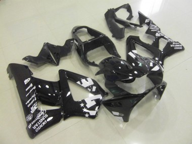 Best 2000-2001 Glossy Black with Start Honda CBR900RR 929 Bike Fairings UK