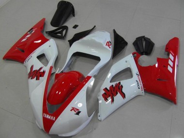 Best 2000-2001 Red White Race Yamaha YZF R1 Motorbike Fairing UK