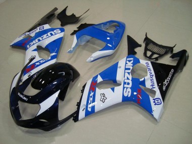 Best 2000-2002 Blakc Blue White Suzuki GSXR 1000 Motorcycle Replacement Fairings UK