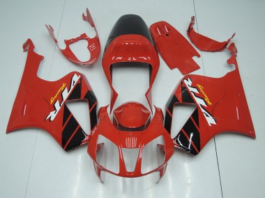 Best 2000-2006 Red Honda VTR1000 Motorcycle Fairings UK