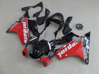 Best 2001-2003 Red Jordan Honda CBR600 F4i Replacement Fairings UK