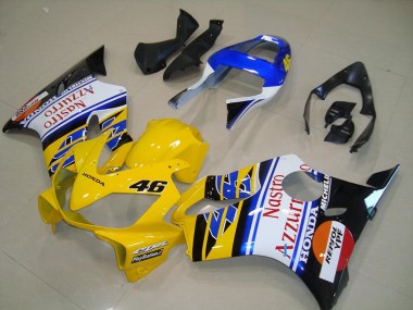 Best 2001-2003 Yellow Honda CBR600 F4i Motorcycle Fairings UK