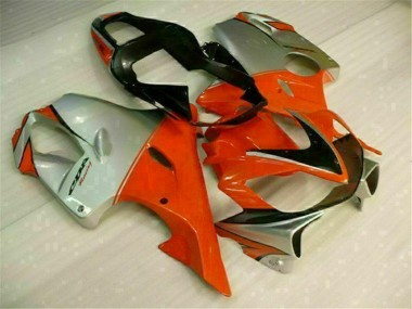 Best 2001-2003 Red Silver Honda CBR600 F4i Motorcycle Fairing Kits UK