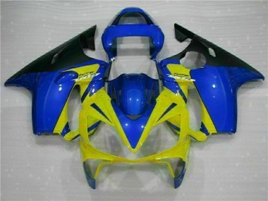 Best 2001-2003 Yellow Blue Honda CBR600 F4i Bike Fairings UK