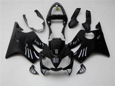Best 2001-2003 Glossy Black Honda CBR600 F4i Motorbike Fairing Kits UK