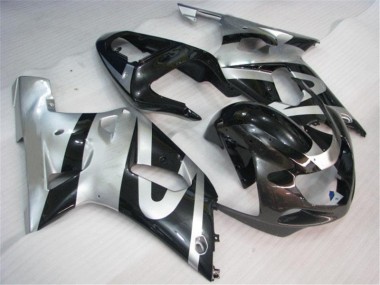 Best 2001-2003 Silver Black Suzuki GSXR 600/750 Bike Fairings UK