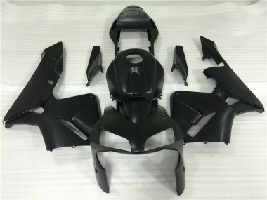 Best 2003-2004 Matte Black Honda CBR600RR Motorcycle Fairing Kit UK