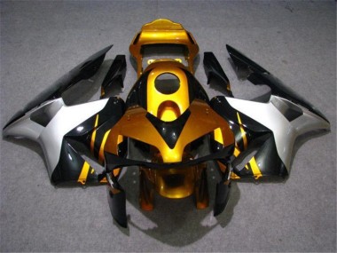 Best 2003-2004 Gold Silver Black Honda CBR600RR Bike Fairings UK