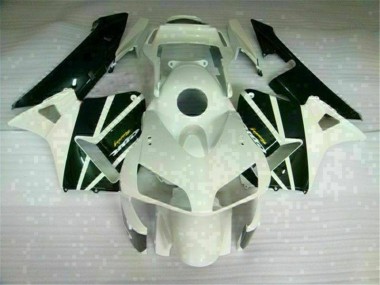 Best 2003-2004 White Honda CBR600RR Motorcycle Fairings Kit UK