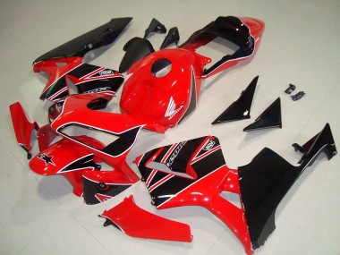 Best 2003-2004 Red Black Honda CBR600RR Motorbike Fairing Kits UK