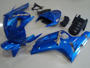 Best 2003-2004 Light Blue Kawasaki ZX6R Motorcycle Fairing UK