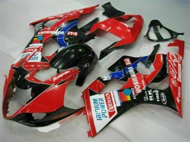 Best 2003-2004 Red Suzuki GSXR 1000 Bike Fairing UK