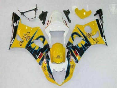 Best 2003-2004 Yellow Suzuki GSXR 1000 Moto Fairings UK