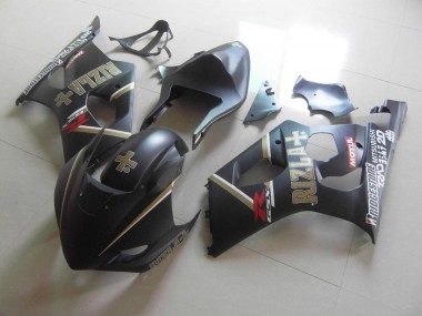 Best 2003-2004 Matte Black Rizla Race Suzuki GSXR 1000 Motorcylce Fairings UK