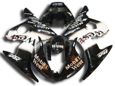 Best 2003-2005 Black Mobil West Yamaha YZF R6 Motorbike Fairing UK