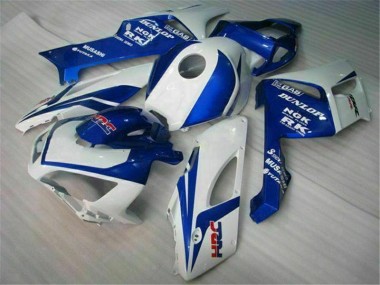 Best 2004-2005 Blue White Honda CBR1000RR Motorcycle Fairings Bodywork UK