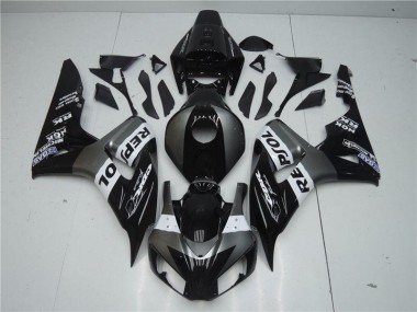 Best 2004-2005 Grey Black Repsol Honda CBR1000RR Motorcycle Replacement Fairings UK