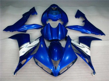 Best 2004-2006 Blue White Yamaha YZF R1 Bike Fairings UK