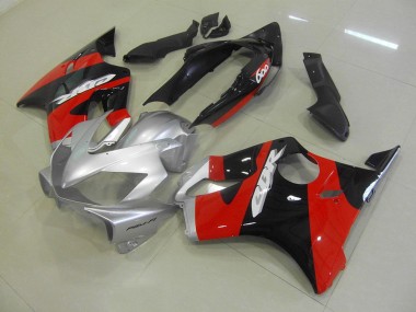 Best 2004-2007 Black Red Silver Honda CBR600 F4i Bike Fairings UK