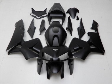 Best 2005-2006 Matte Black Honda CBR600RR Motorcycle Fairing Kits & Bodywork UK