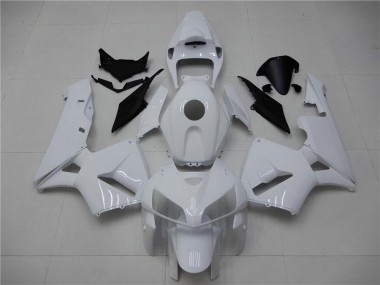Best 2005-2006 Glossy White Honda CBR600RR Replacement Motorcycle Fairings UK