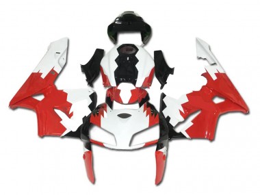 Best 2005-2006 Red White Black Honda CBR600RR Motorbike Fairing UK