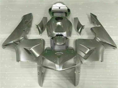 Best 2005-2006 Silver Honda CBR600RR Motorcycle Fairing UK