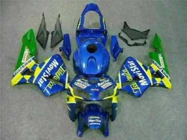 Best 2005-2006 Blue Honda CBR600RR Bike Fairings UK