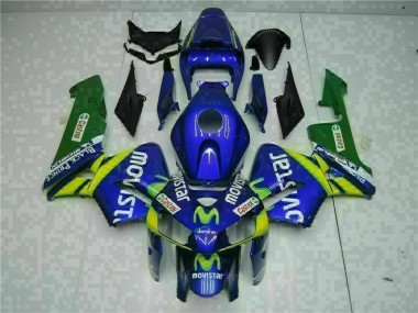 Best 2005-2006 Blue Honda CBR600RR Motorbike Fairings UK