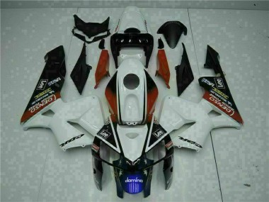 Best 2005-2006 White Red Black Lee Honda CBR600RR Motorbike Fairing UK