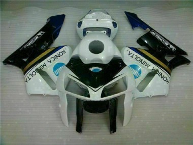 Best 2005-2006 White Black Honda CBR600RR Replacement Motorcycle Fairings UK