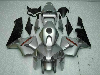 Best 2005-2006 Silver Honda CBR600RR Bike Fairing Kit UK