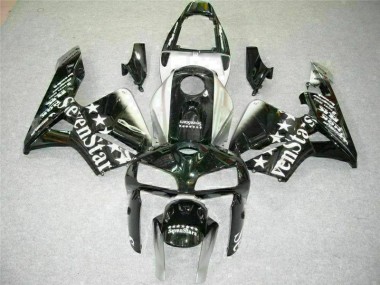 Best 2005-2006 Black Honda CBR600RR Motorcyle Fairings UK