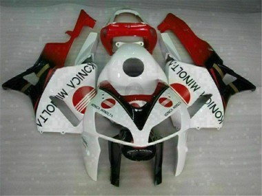 Best 2005-2006 White Honda CBR600RR Motorcycle Fairing Kits UK
