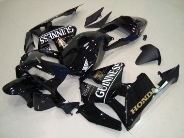 Best 2005-2006 Black Gunness Honda CBR600RR Motorcycle Fairing Kit UK