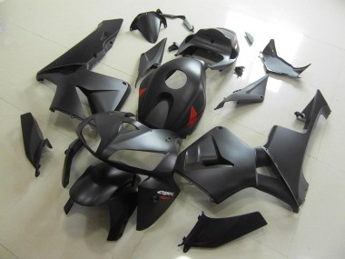 Best 2005-2006 Black Red Honda CBR600RR Replacement Fairings UK