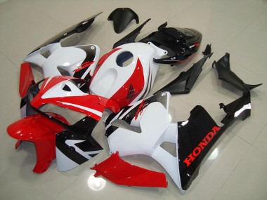 Best 2005-2006 Red White Black Honda CBR600RR Motorcylce Fairings UK