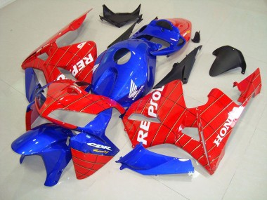 Best 2005-2006 Spider Man Repsol Honda CBR600RR Motorcycle Fairing Kits UK