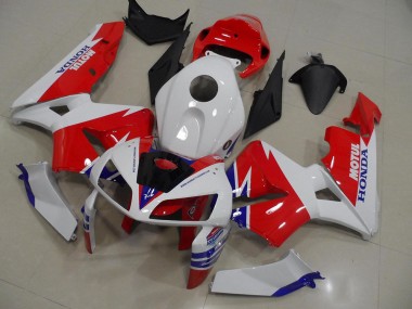 Best 2005-2006 Red White Honda CBR600RR Motorcycle Fairing Kit UK