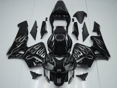 Best 2005-2006 Silver Flame Honda CBR600RR Motorcycle Replacement Fairings UK