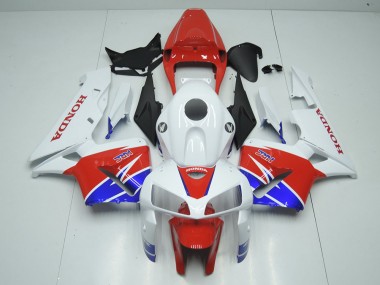 Best 2005-2006 White HRC Honda CBR600RR Replacement Fairings UK