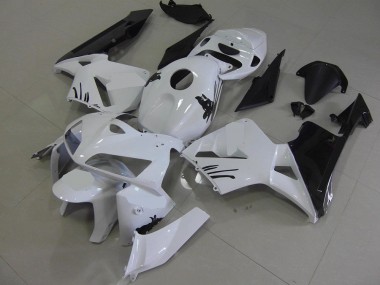Best 2005-2006 White with Special Decals Honda CBR600RR Motorcylce Fairings UK