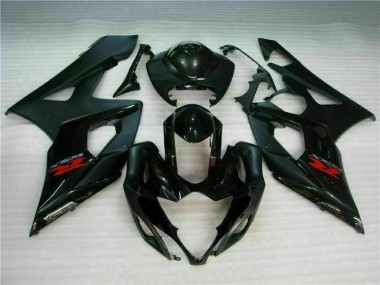 Best 2005-2006 Black Suzuki GSXR 1000 Motorcycle Replacement Fairings UK