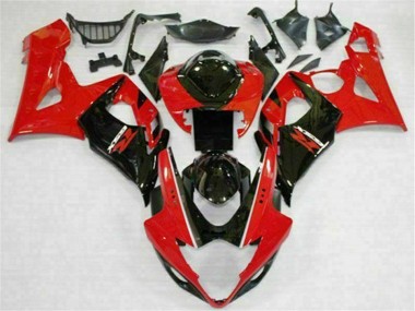 Best 2005-2006 Red Black Suzuki GSXR 1000 Motorcycle Fairings UK