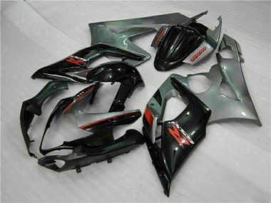 Best 2005-2006 Grey Black Suzuki GSXR 1000 Motorcyle Fairings UK